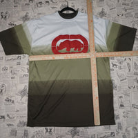 XXL - Vintage Y2K Ecko Unltd lightweight embroidered jersey - Green - XXL