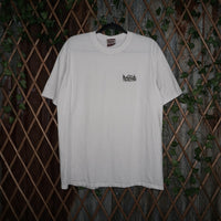 large - Vintage Y2K Mossimo embroidered stussy - White - L