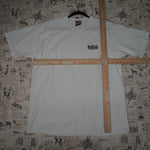 large - Vintage Y2K Mossimo embroidered stussy - White - L