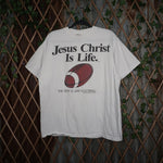 XL - Vintage Y2K American Vintage jesus christ life - White - XL