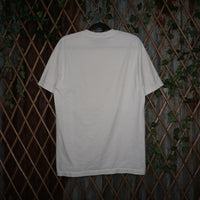 large - Vintage Y2K American Vintage captain morgan pinup - White - L