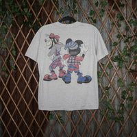 medium - Vintage Y2K Disney florida grey 1990s disneyland - Gray - M