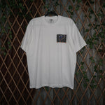 XL - Vintage Y2K Fruit Of The Loom suna front back double - White - XL