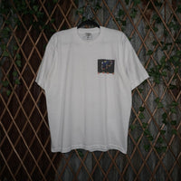XL - Vintage Y2K Fruit Of The Loom suna front back double - White - XL