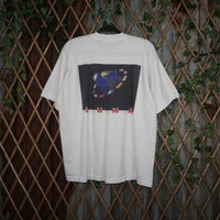 XL - Vintage Y2K Fruit Of The Loom suna front back double - White - XL