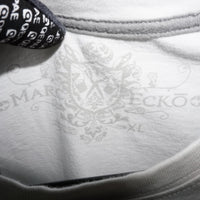 XL - Vintage Y2K Marc Ecko ung skull tribal mall goth - White - XL