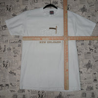 large - Vintage Y2K Oneita french quarter new orleans - White - L