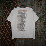 XL - Vintage Y2K zz top artist band music texas front back - White - XL
