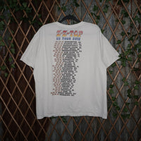 XL - Vintage Y2K zz top artist band music texas front back - White - XL