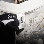 large - Vintage Y2K Anvil grunge dragon aop japanese white - L