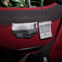 XL - Vintage Y2K Pineapple Connection tone knitted - Red - XL