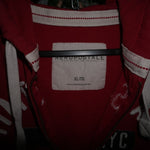 XL - Vintage Y2K Aeropostale times square nyc zip hoodie - Red - XL