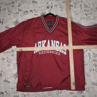 large - Vintage Y2K Holloway arkansas razorbacks pullover - Red - L