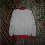 medium - Vintage Y2K Adidas zip track jacket stripe two tone - Red - M