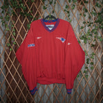 XL - Vintage Y2K Reebok windbreaker pullover jacket new - Red - XL