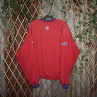 XL - Vintage Y2K Reebok windbreaker pullover jacket new - Red - XL
