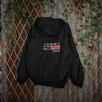 XL - Vintage Y2K Tommy Hilfiger usa embroidered front back - Black - XL