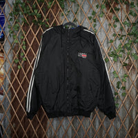 XL - Vintage Y2K Tommy Hilfiger usa embroidered front back - Black - XL