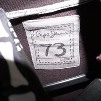 large - Vintage Y2K Pepe Jeans london 73 embroidered pocket - Black - L