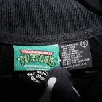 small - Vintage Y2K Teenage Mutant Ninja Turtles zip track - Black - S