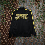 small - Vintage Y2K Teenage Mutant Ninja Turtles zip track - Black - S