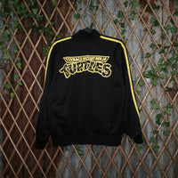 small - Vintage Y2K Teenage Mutant Ninja Turtles zip track - Black - S