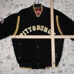 large - Vintage Y2K Nfl work wear outerwear shell jacket - Black - L