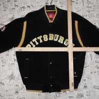 large - Vintage Y2K Nfl work wear outerwear shell jacket - Black - L