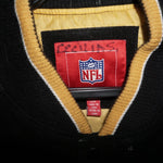 large - Vintage Y2K Nfl work wear outerwear shell jacket - Black - L