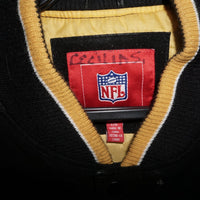 large - Vintage Y2K Nfl work wear outerwear shell jacket - Black - L