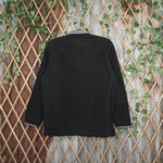 XL - Vintage Y2K Old Navy embroidered patch fell across - Black - XL
