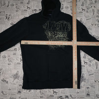 large - Vintage Y2K Sport-tek m&m screen printing embroidery - Black - L