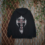 XXL - Vintage Y2K County Customs las vegas iron cross wcc - Black - XXL