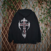 XXL - Vintage Y2K County Customs las vegas iron cross wcc - Black - XXL
