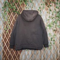 large - Vintage Y2K Wrangler zip heavyweight dickies - Black - L