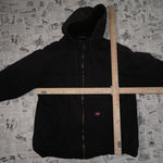 large - Vintage Y2K Wrangler zip heavyweight dickies - Black - L