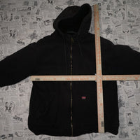 large - Vintage Y2K Wrangler zip heavyweight dickies - Black - L