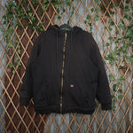large - Vintage Y2K Wrangler zip heavyweight dickies - Black - L