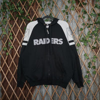 medium - Vintage Y2K Nfl raiders los angeles las vegas - Black - M