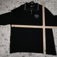 XXL - Vintage Y2K Harley-davidson harley davidson polo - Black - XXL