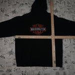 large - Vintage Y2K American Vintage washington usa - Black - L
