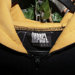 large - Vintage Y2K Impact university waterloo embroidered - Black - L