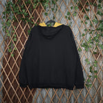 large - Vintage Y2K Impact university waterloo embroidered - Black - L