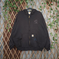 XXL - Vintage Y2K Carhartt moss landing embroidered chest - Black - XXL