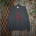 extra large - Vintage Y2K Disney pure cotton 90s sweatshirt - Gray - XL