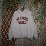 XL - Vintage Y2K Nfl san francisco 49ers niners arc logo - Gray - XL