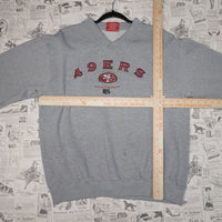 large - Vintage Y2K Nfl san francisco 49ers niners - Gray - L