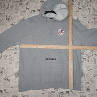 M - Vintage Y2K Adidas new york yankees go yanks embroidered - Gray - M