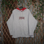 xxxl - Vintage Y2K Nike embroidered spell chest hit - Gray - 3XL