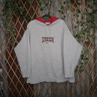 xxxl - Vintage Y2K Nike embroidered spell chest hit - Gray - 3XL